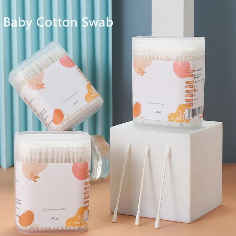 Baby Products Organic - Pałeczki bawełniane 400 szt. Organiczne waciki