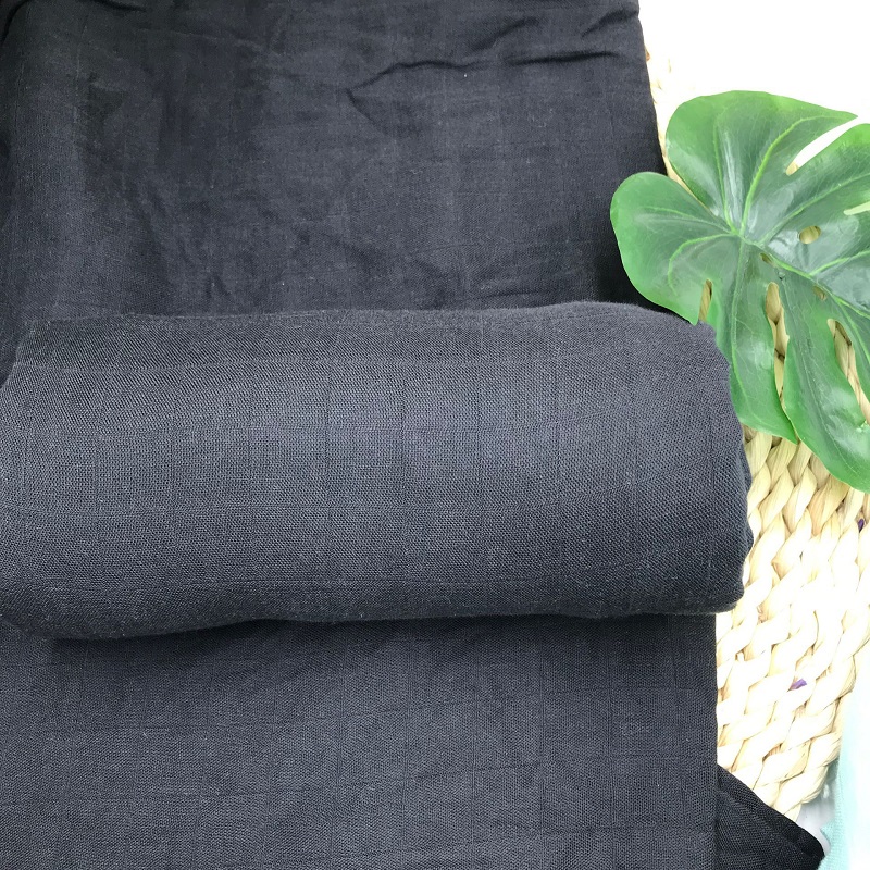 Baby Swaddle Blanket - Czarny Otulacz dla Niemowląt Ultra Miękki