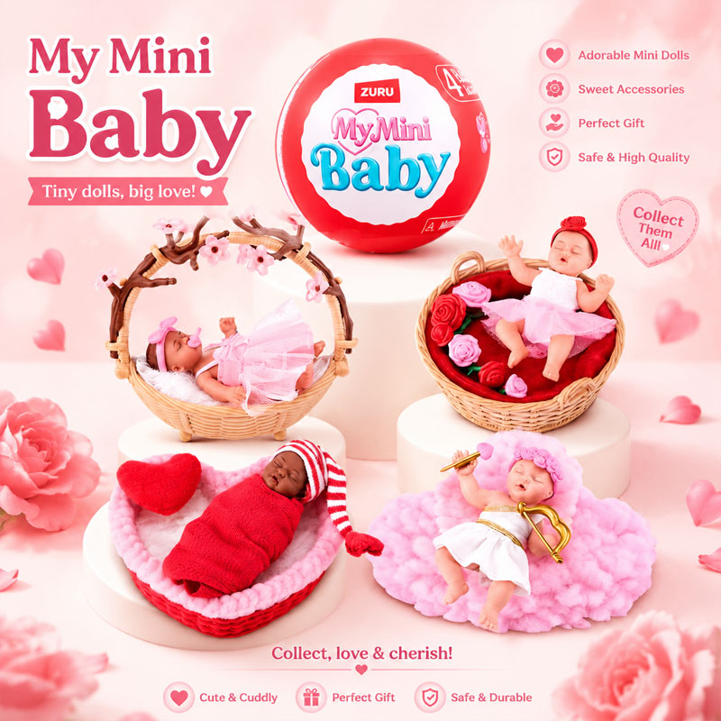 Zuru Mini Brand My Mini Baby S – Baby Products Brands recenzja i cena