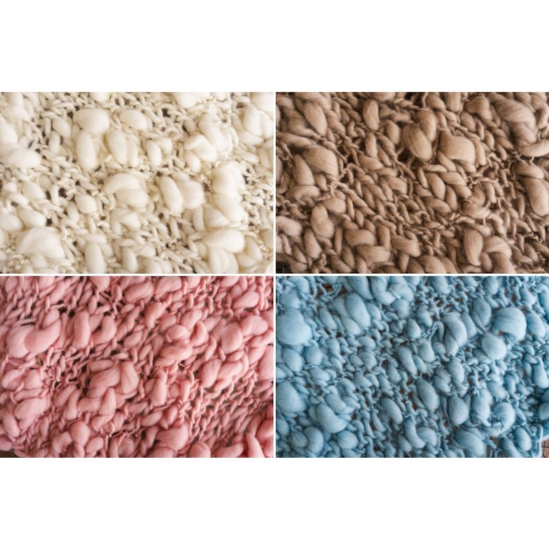 Gruby Koc Dziecięcy z Wełny Me – Baby Swaddle Blanket recenzja i cena