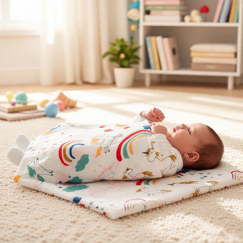 4-warstwowa gaza myjka dla nie – Baby Swaddle Blanket recenzja i cena