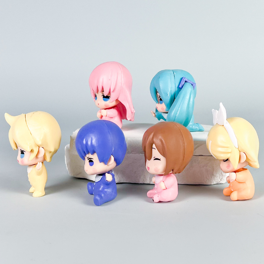 6 szt./zestaw Anime Hatsune Mi – Baby Q Products recenzja i cena