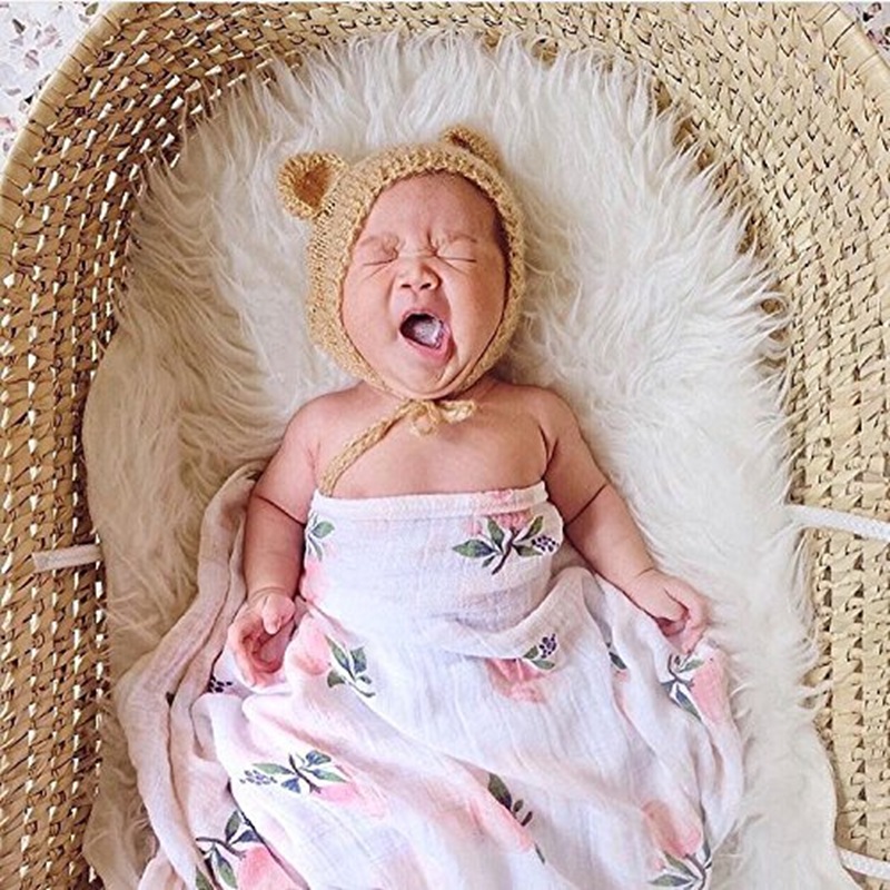 Różowe otulacze dla niemowląt  – Baby Swaddle Blanket recenzja i cena