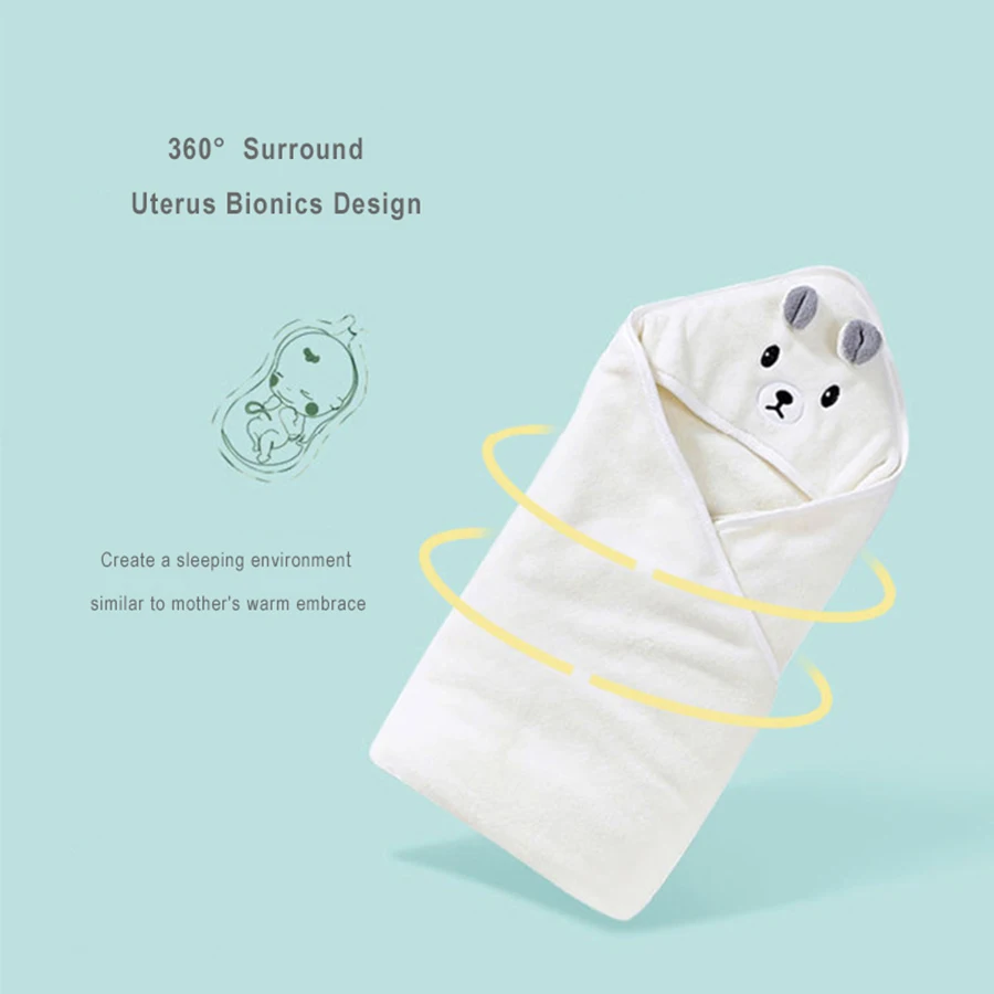 Szlafrok dla malucha Ręcznik k – Baby Swaddle Blanket recenzja i cena