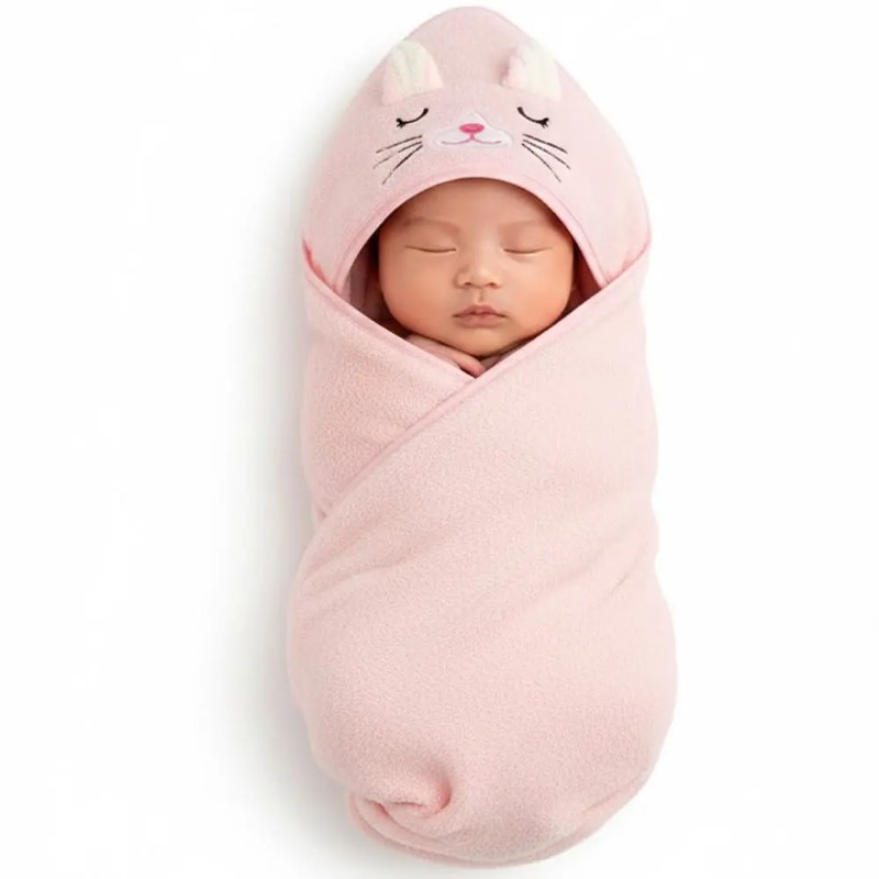 Miękki otulacz dla noworodka,  – Baby Swaddle Blanket recenzja i cena